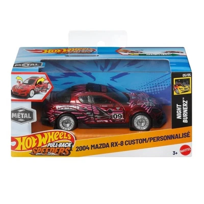 Hot Wheels Pull-Back Speeders - Nissan Skyline, Honda Civic, Ford Bronco, más... Foto 1 de 4