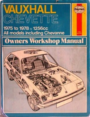 Haynes - Vauxhall Chevette 1975 - 1978 Tutti Modelli Proprietari Manuale - Immagine 1 di 4