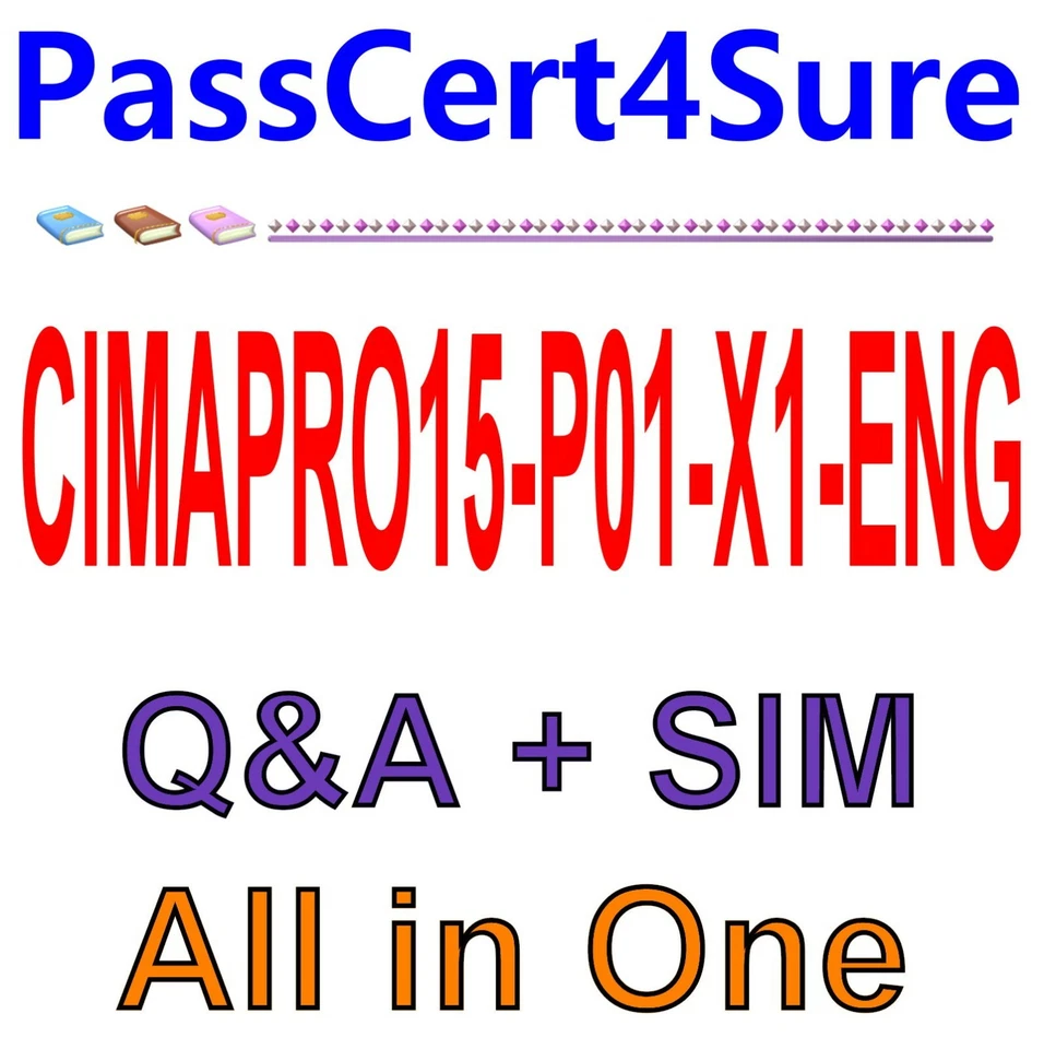 CIMA P1 Management Accounting CIMAPRO15-P01-X1-ENG Exam Q&A+SIM - Image 1 of 1