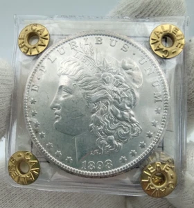USA 1 One Dollar Morgan 1898 O New Orleans - Argento Silver - Imagen 1 de 6