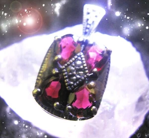 Necklace The Ancient Vampires Amulet 4 Secrets Transformation Metaphysical - Picture 1 of 2