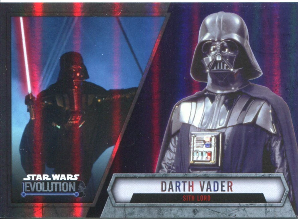 Star Wars Evolution 2016 Purple Parallel Card #7 Darth Vader - Sith Lord - Image 1 of 1