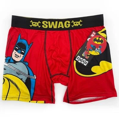 Batman DC Comics Swag Calzoncillos Boxer Para Hombres Ropa Interior Mediana Robin Meme Divertido Regalo Foto 1 de 4