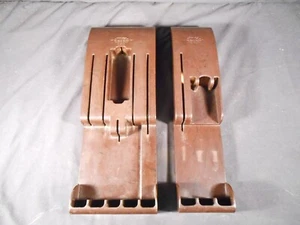 Cutco Knife Holder Drawer Wall Mount lot x2 Tray Caddy Storage Bakelite VTG - Picture 1 of 5