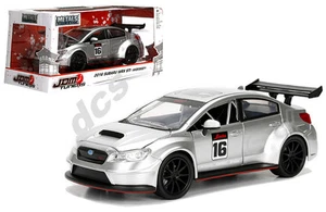 JADA JDM TUNER IMPORT SUBARU WRX STI WIDE BODY SILVER 1/24 DIECAST CAR 99092 - Picture 1 of 1