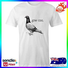 STAY COOL BIRDS FUNNY Adults Mens Boys Teen Unisex Cotton T shirt Tee Top 86