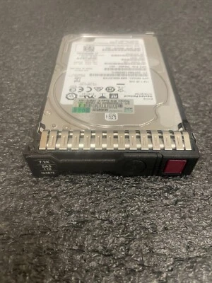 765464-B21 HPE 1TB 7.2K SAS 12Gbps SC 2.5” HDD 765452-001 765470-001 765872-001 - Image 1 of 2
