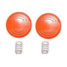 2pcs Tondeuse Bobine Casquette + Ressorts pour Black & Decker 385022-03 Outils