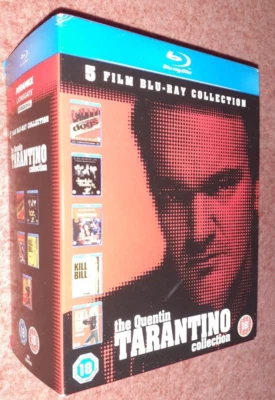 Quentin Tarantino Movie Film Collection Blu-ray Boxset  (2011) Harvey Keitel - Image 1 of 4