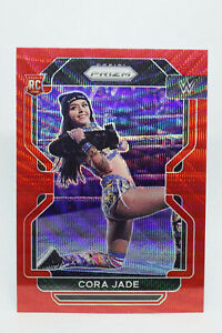 2022 Panini Prizm WWE - Cora Jade #188 Rookie Card Ruby Red Wave NXT INVEST