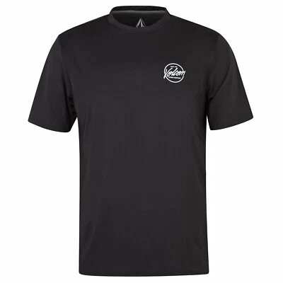 Volcom Stone Stamp Surf Lycra T-Shirt black - Wetshirt mit UV Schutz - Bild 1 von 4