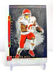 2020 Panini Impeccable Gold #'d /10 Tyreek Hill Kansas City Chiefs No. 48 - Picture 1 of 2