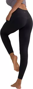 Anti-Nail Leggings for Women, Non-See-Through Yoga Pants with Phone Pockets, Tum - Picture 1 of 12
