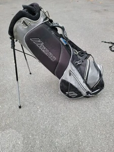 Mizuno Kabuki Golf Stand Bag 7 Way Black - Picture 1 of 7