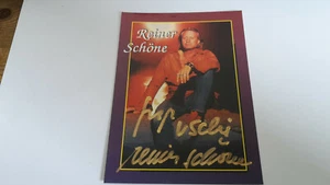 Autogrammkarte Reiner Schöne - Bild 1 von 2