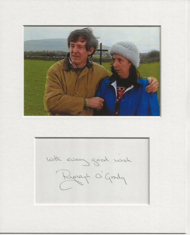Rynagh O'Grady father ted signed genuine authentic autograph UACC RD COA - Image 1 of 1