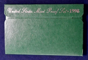 1998 US Proof Set in OGP - Picture 1 of 1