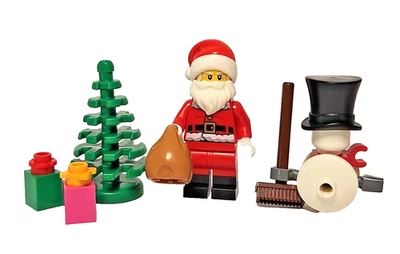 Lego Navidad Minifigura Lote Papá Noel Árbol Regalos Muñeco de Nieve Vacaciones Regalo Set Foto 1 de 3