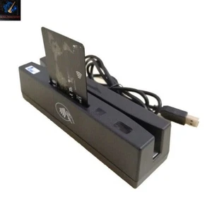 A YL160 4in1 Multi Magnetic Card Reader EMV/ IC Chip/RFID/PSAM Reader Writer USB - Picture 1 of 11