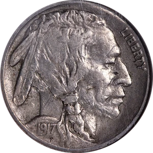 1917-S Buffalo Nickel NGC VF30 Great eye Appeal Strong Strike - Picture 1 of 4