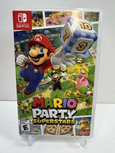 Mario Party Superstars Nintendo Switch Videojuego Envío Rápido EE. UU. -Probado- - Imagen 1 de 4