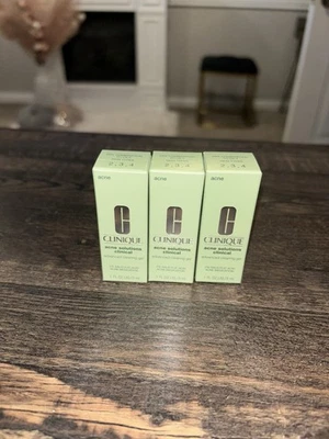 3x Clinique Acne Solutions Clinical Advanced Clearing Gel - 0,1 fl oz / 3 ml cada uno Foto 1 de 2