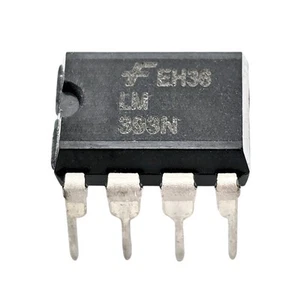 4x Fairchild LM393N Analog Dual Differential Comparator IC Dip-8 - Picture 1 of 3