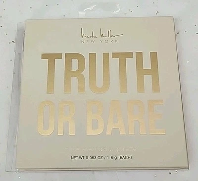 New Nicole Miller New York - TRUTH OR BARE - Nude Eyeshadow Palette - 16 Shades - Image 1 of 3