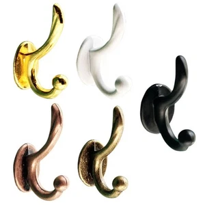 5 Pcs Mini Hook Miniature Apparel Hangers House Prop Dollhouse Wall - Picture 1 of 12
