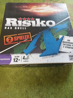 Risiko Das Duell - 2 Spieler - Brettspiel von Parker (KOMPLETT) - Bild 1 von 4
