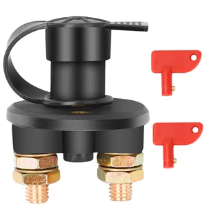 Batteria Principale Interruttore 12V / 24V Staccabatteria Marino Cut off Interru - Foto 1 di 12