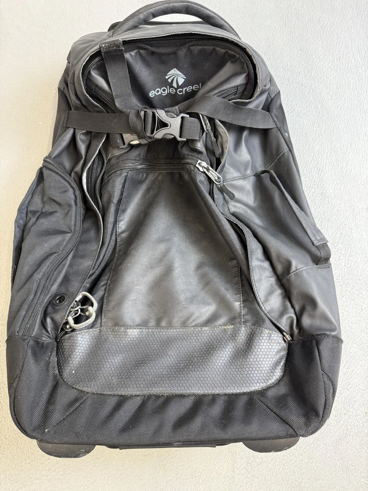 Eagle Creek Rolling Duffel Backpack 22in Travel Carry On Luggage with Wheels - Image 1 of 4
