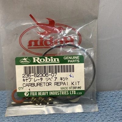 KIT REPARACIÓN CARBURADOR WISCONSIN TELEDYNE ROBIN SUBARU 235-62306-07 NUEVO Foto 1 de 3