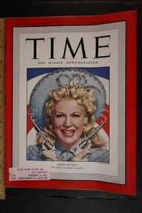 1950 TIME MAGAZINE~ANNIE GET YOUR GUN's BETTY HUTTON~ - Picture 1 of 2