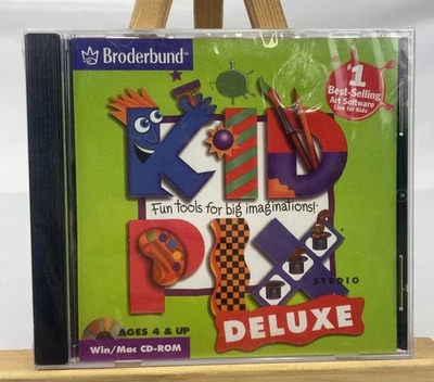Kid Pix Deluxe Studio (CD-Rom, 1994- 1998 Broderbund) Windows 95 And Macintosh - Image 1 of 4