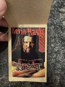 Adesivo olografico vintage Kevin Nash nuovo senza etichette WCW WWF wrestler wrestling - Foto 1 di 3