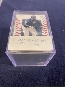 2000 UD OVATION BASEBALL COMPLETE SET 1-90 W/ PREMIERE SUPERSTAR SPOTLIGHT - Picture 1 of 1