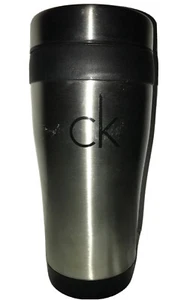 Taza de café CK de acero inoxidable con un pequeño rasguño - Imagen 1 de 7