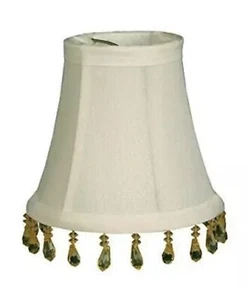 "Lámpara araña campana con cuentas Royal Designs, Inc CS-310B-5WH", 3"" x 5"" x 4", - Imagen 1 de 2