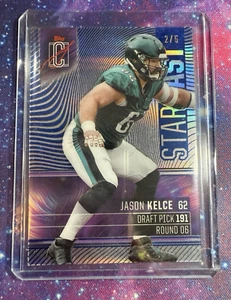 Jason Kelce 2024 Topps Signature Class #SC-19 Star Cast Philadelphia Eagles /5 - Picture 1 of 2