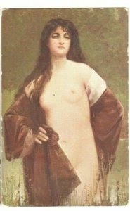 212/2 Meerjungfrau Medusa von P.Tiller Vintage Salon Lapina PC Vintage Postkarte - Bild 1 von 2