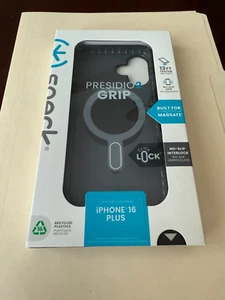 Speck Presidio 2 Grip Series Case for Apple iPhone 16 Plus Black Eco Friendly - Zdjęcie 1 z 4