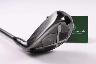 Left Hand Titleist TS3 #3 Hybrid / 19 Degree / Stiff Flex HZRDUS Smoke Black 80 - Image 1 of 4