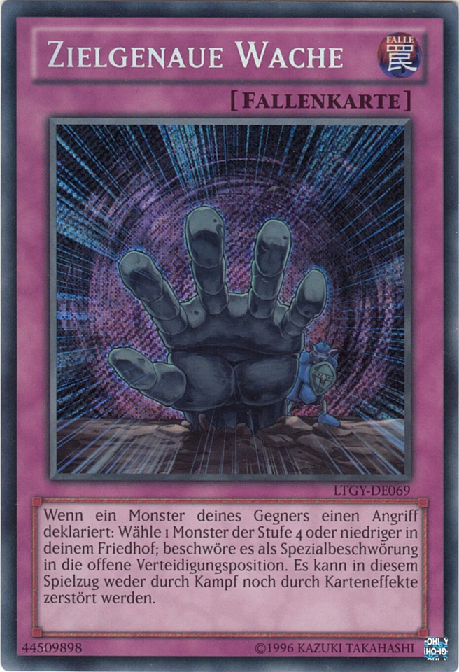 YU-GI-OH, ZIELGENAUE WACHE, SCR, LTGY-DE069, TOP - Bild 1 von 1