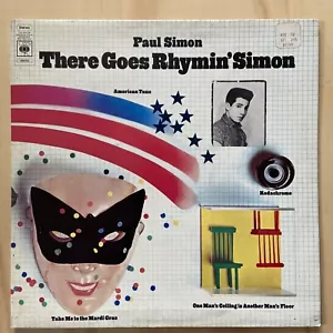 PAUL SIMON There Goes Rhymin' Simon UK Import 1975 Vinyl CBS S 69035 VG+/VG+ - Imagen 1 de 8