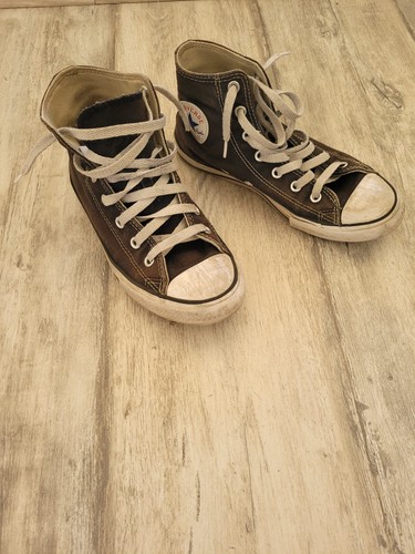 Scarpe sneakers alte Converse Youth Chuck Taylor All Star nere 2 5 giovani