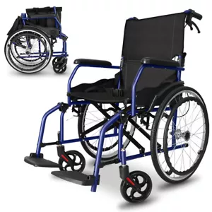 Altus Transport Wheelchair Lightweight Folding Self Propelled 20 inch WheelAltus - Picture 1 of 8