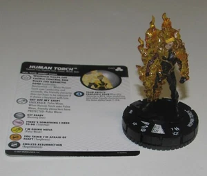 Base Human Torch 040 Fantastic Four Future Marvel Heroclix Rara - Imagen 1 de 1