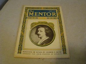 THE MENTOR Jan. 1925 Romance of Rings by George Kunz Anthony Van Dyck 111631 - Bild 1 von 8