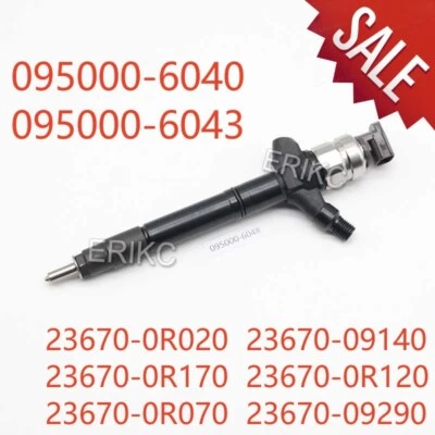 Inyector diésel 095000-6040 23670-0R020 para Toyota Corolla RAV4 110KW Foto 1 de 4